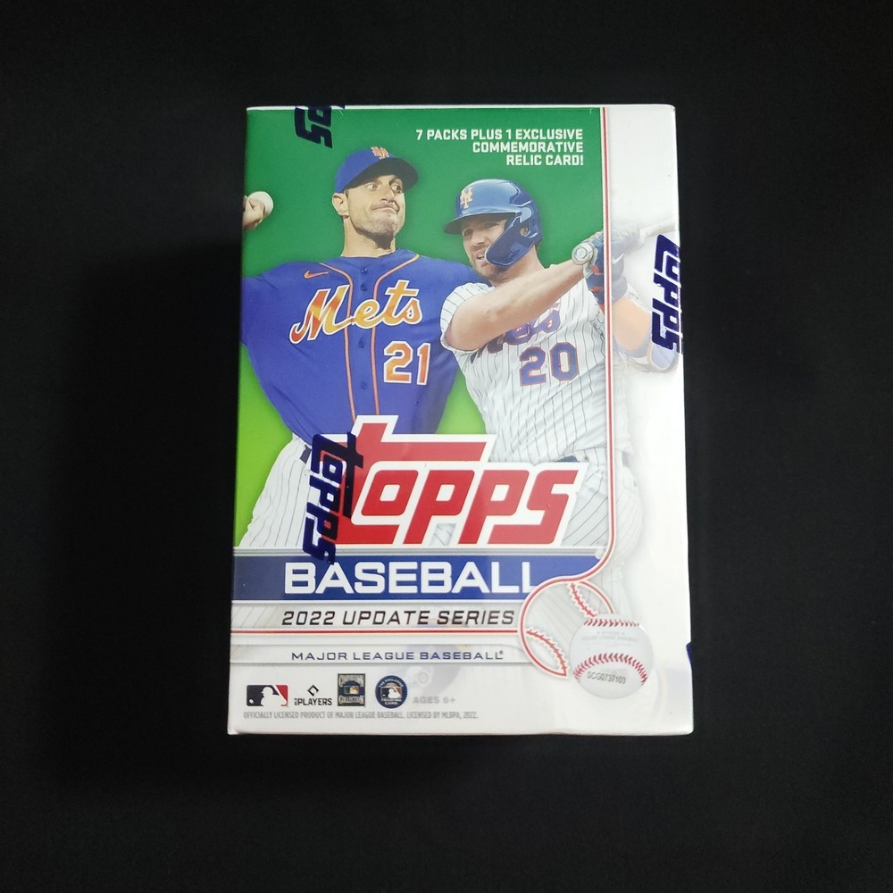 Topps Update Series Baseball Blaster Box 2022 MLB OS Green Sealed Relic
